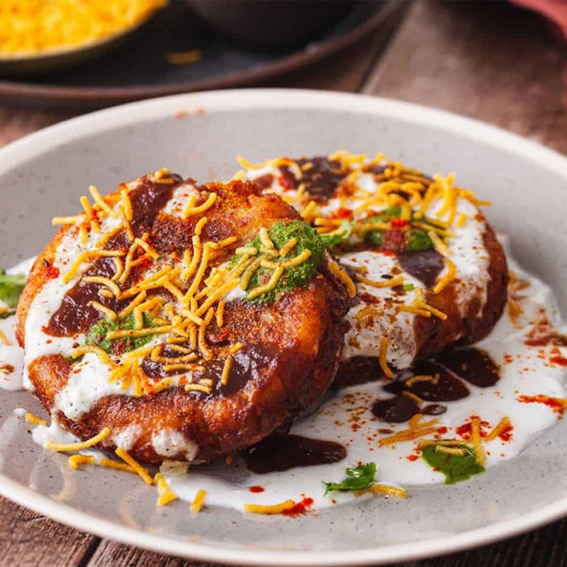 Aloo Tikki Chat