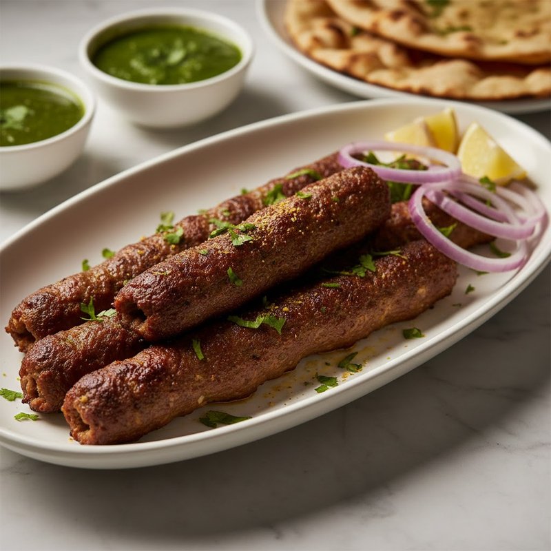 Mutton Seekh Kebab